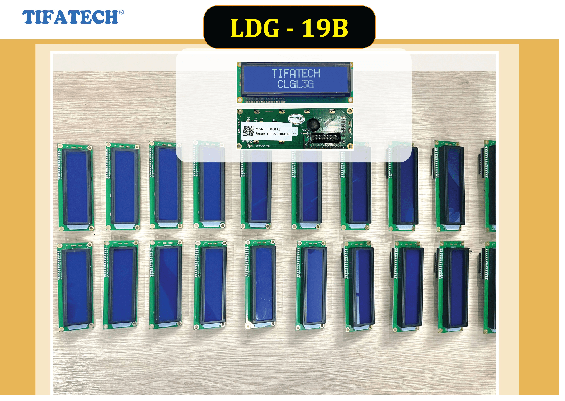 LDG19B-Sản phẩm đi đầu cho màn hình của máy pha Expobar, BFC,...