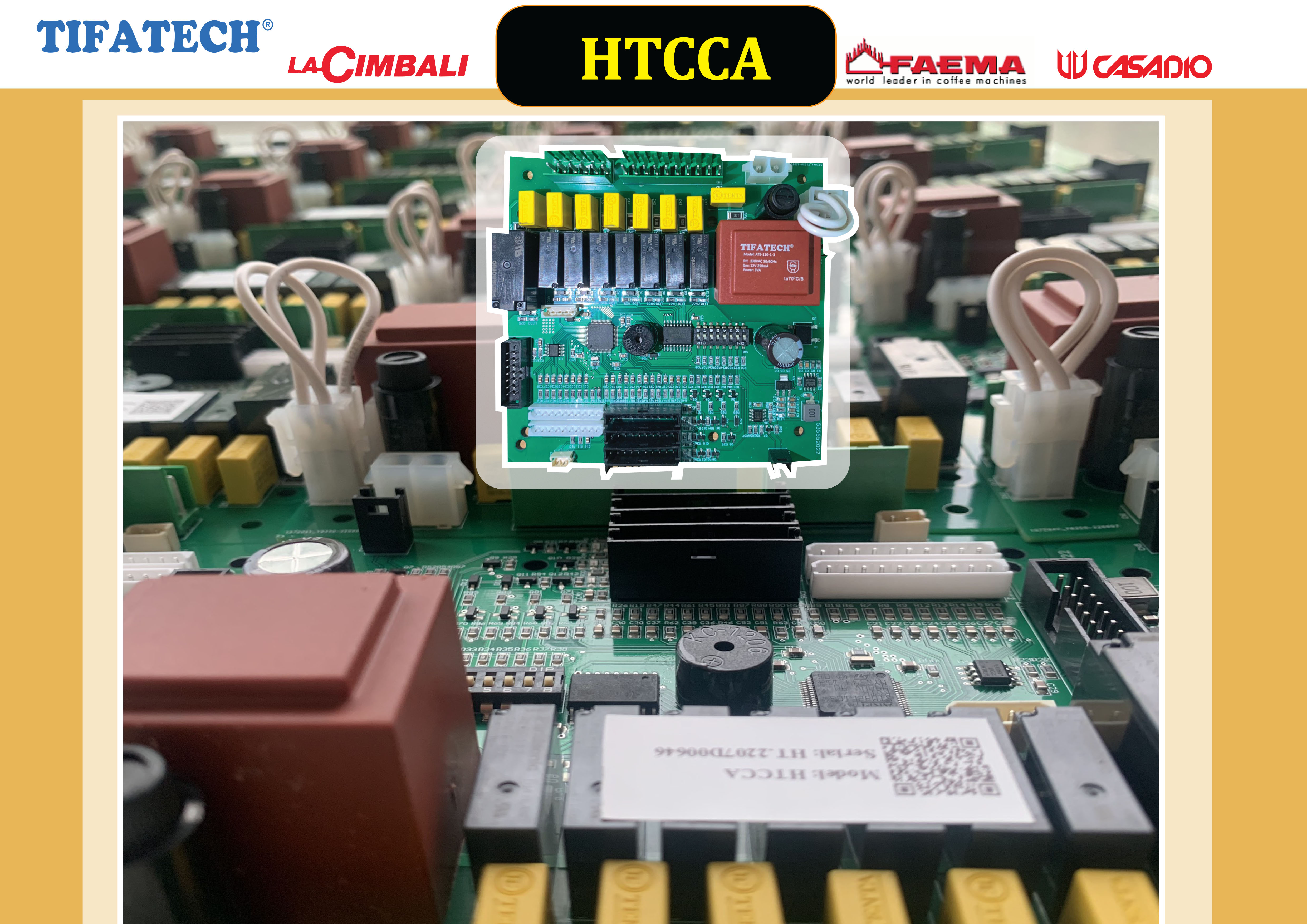 HTCCA - Sự thay thế hoàn hảo cho bo mạch Casadio